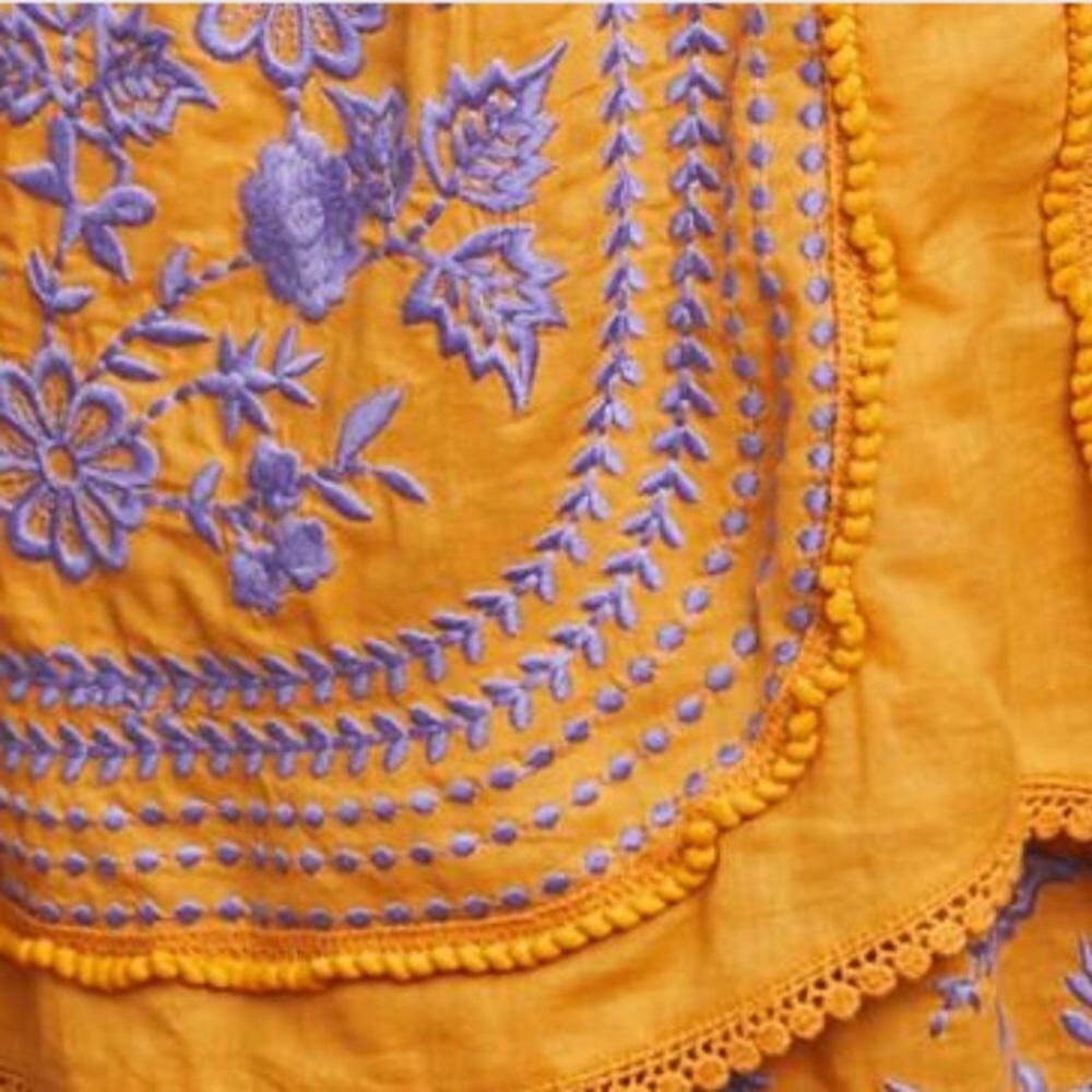 Anthropologie Lissette embroidered tunic dress - Picture 4 of 8